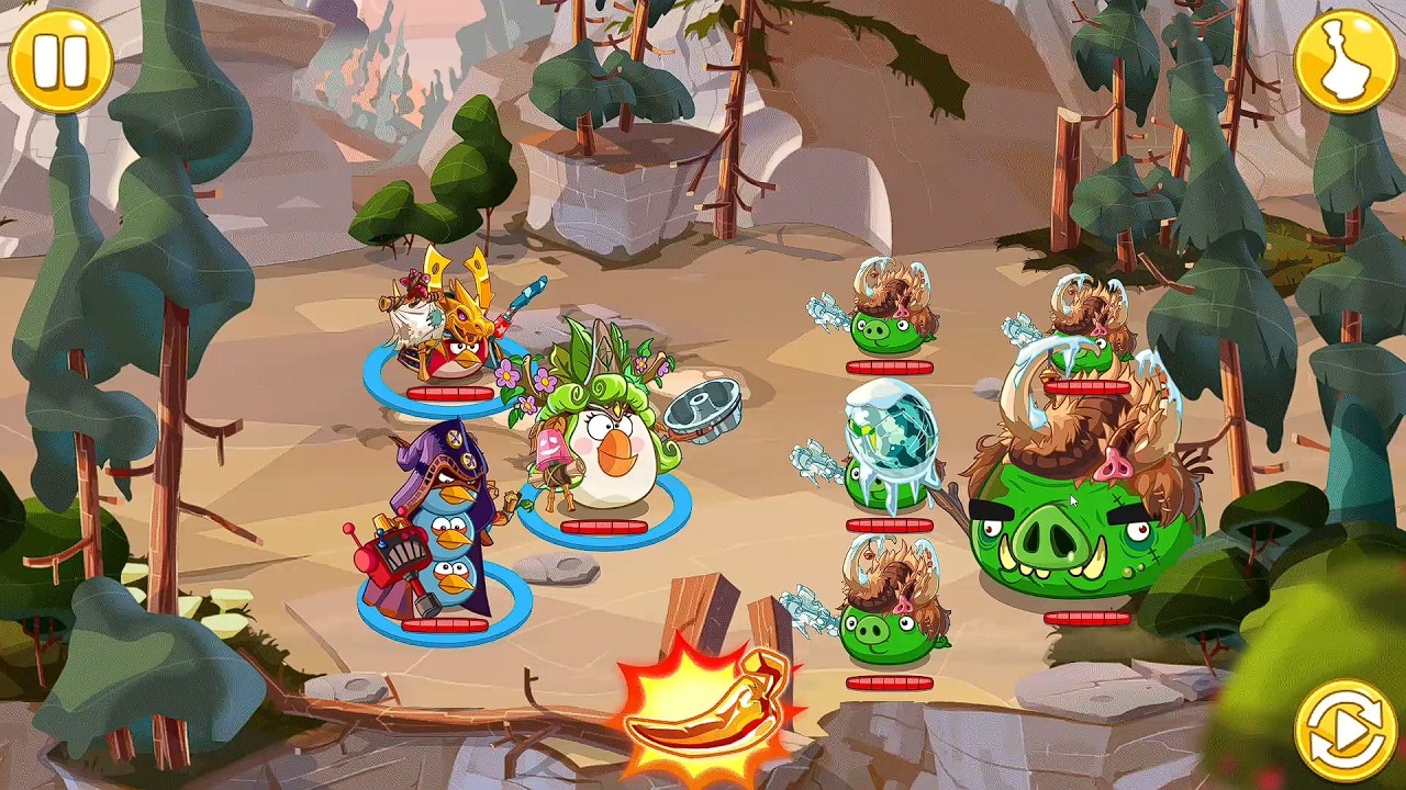 Te świnki są zbyt potężne Angry birds epic Hardcore