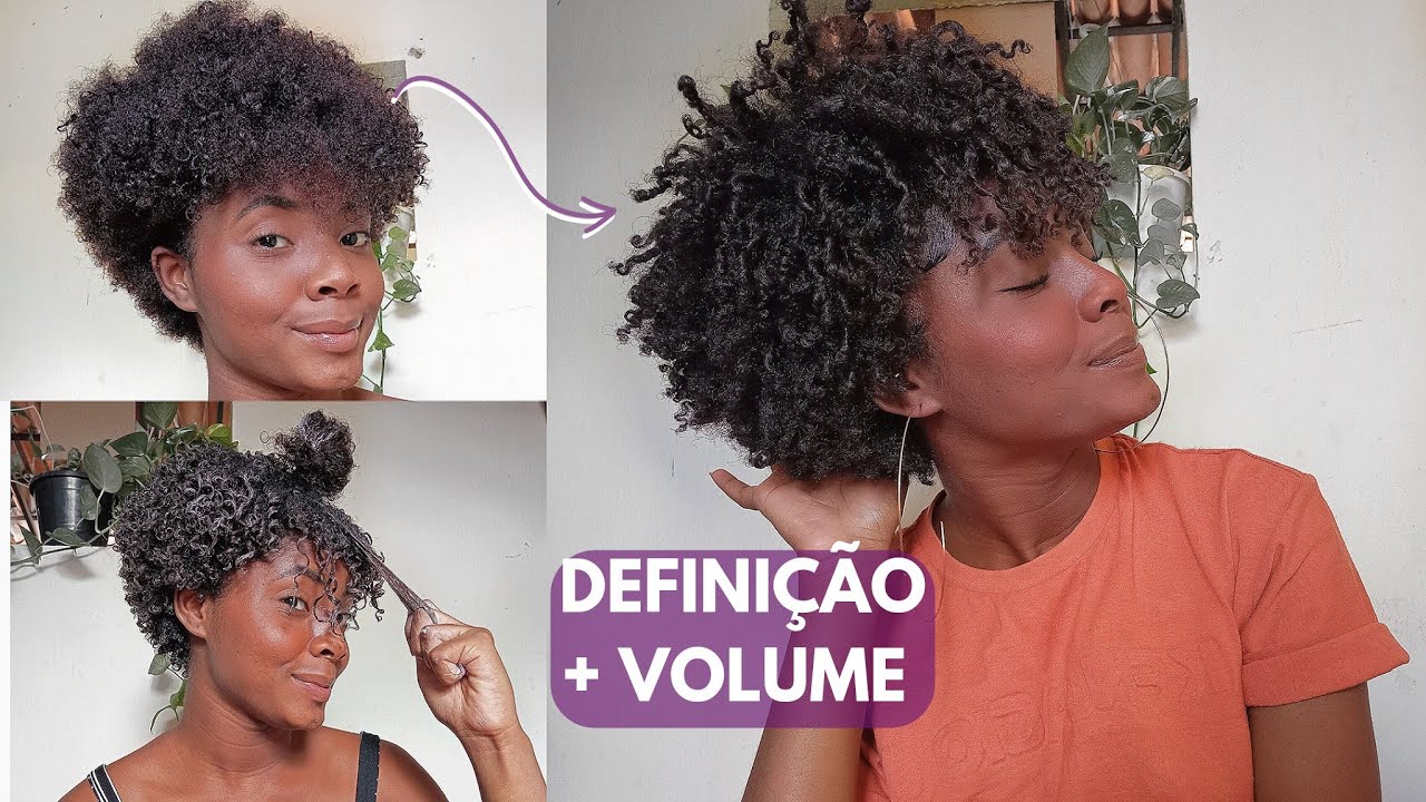 MINHA FINALIZAÇÃO ATUALIZADA com meu TAPERED CUT em crescimento - CRESPO TIPO 4 CURTO