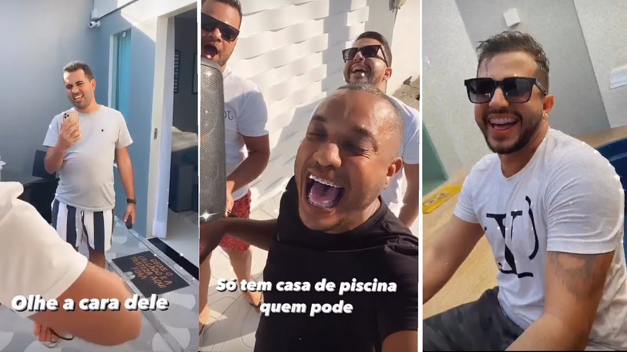 VERINHA VAI DE SURPRESA NA CASA DE RONINHO COM BABAU E JAMANTA + RONINHO FALA DA SUA NOVA TATUAGEM