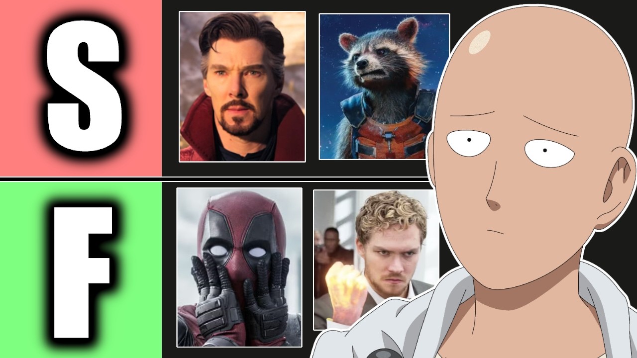Ranking More MCU Heroes in One Punch Man