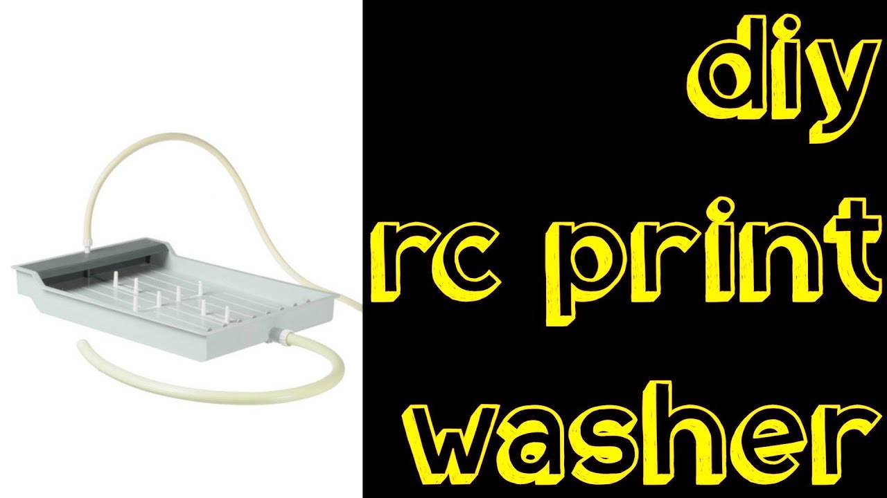 DIY RC Print Washer