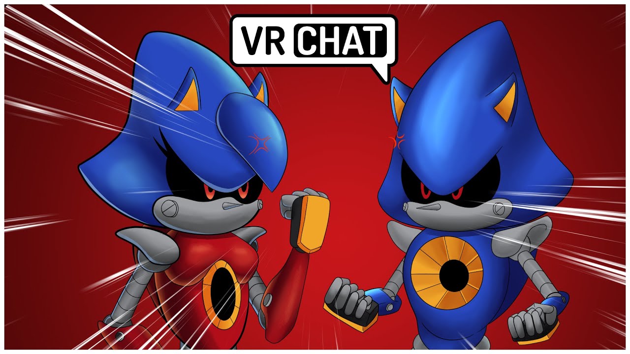 METAL SONIC MEETS METAL SONICA IN VR CHAT