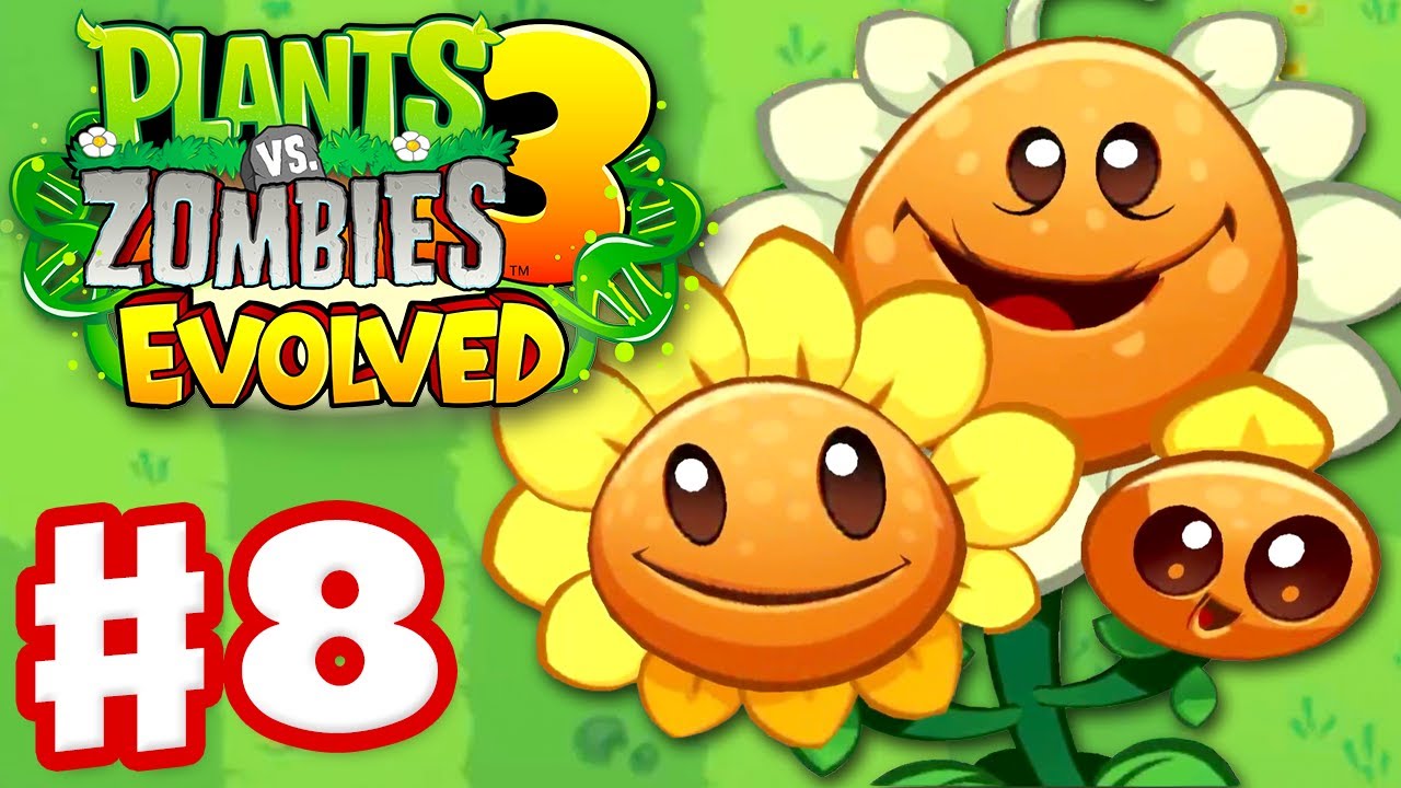 Sun Tower Unlocked! - Plants vs. Zombies 3: Evolved - Gameplay Walkthrough Part 8
