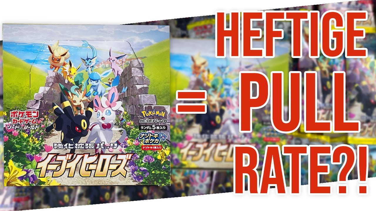 Hat EEVEE HEROES eine HEFTIGE PULL RATE? 🤔 300 PACKS & STATISTIKEN! Pokemon Booster Opening
