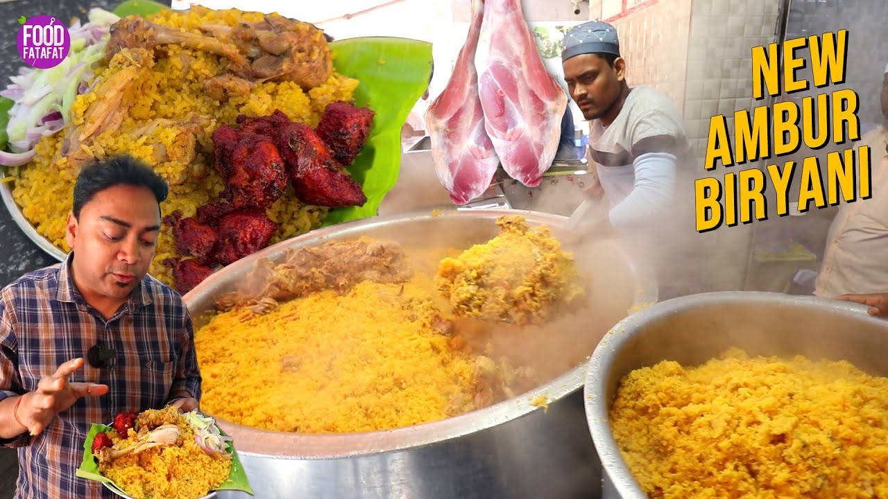 Best Ambur Biriyani of Bengaluru - New Ambur Biriyani Point - Koramangala | Street Food India