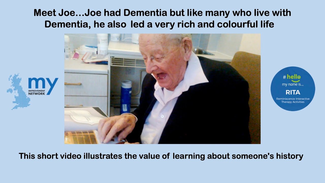 Joe & his life story book - The Power of Life Story work in Dementia Care