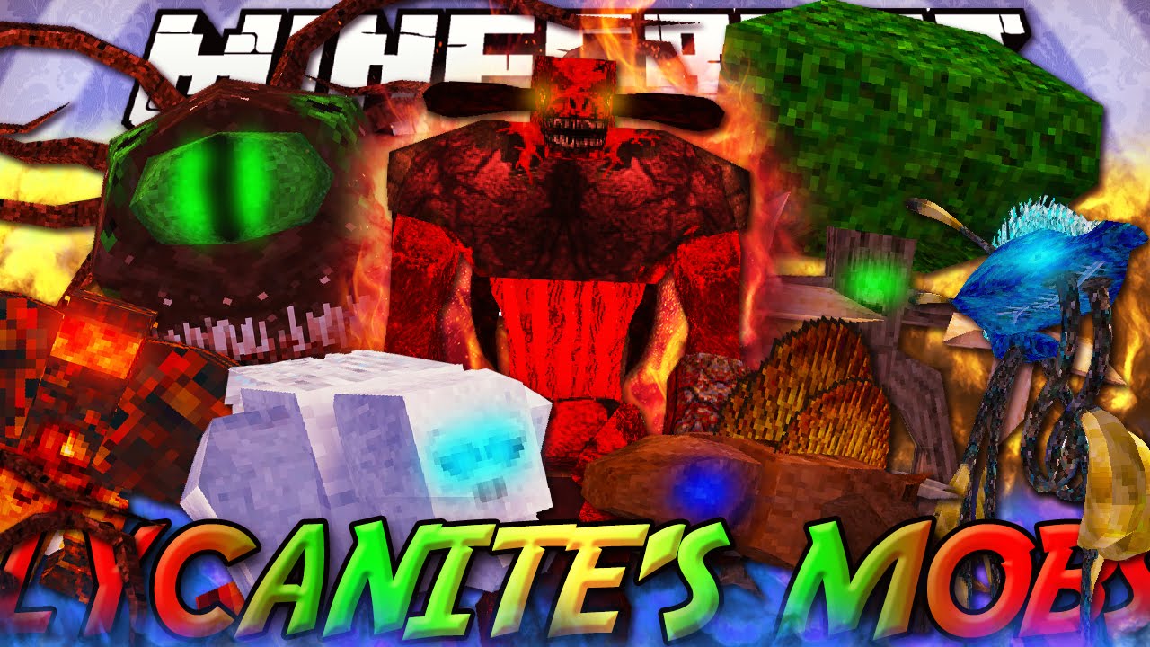 Minecraft ITA - Mod: NUOVI MOB DEMONIACI - Boss, Dinosauri, Insetti, Demoni, Pet