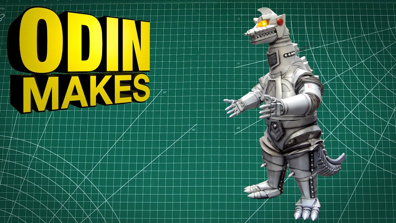 Odin Makes: The tail for my 1974 Mechagodzilla cosplay - plus a walk around at SacAnime Summer 2021