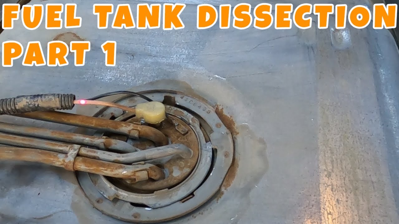 85 Camaro - Fuel Tank Dissection (Part 1)