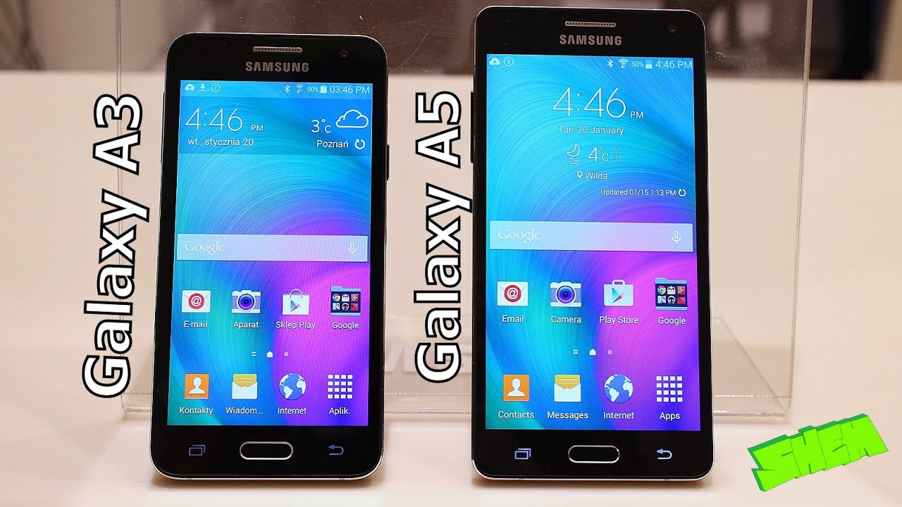 Galaxy A3 i A5 - Prezentacja, por&oacute;wnanie modeli i pierwsze wrażenia [PL]