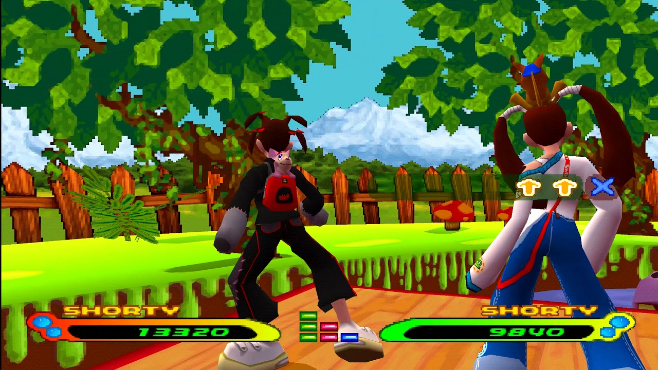 [PS1] Bust A Move 2 (JP) Shorty vs Shorty