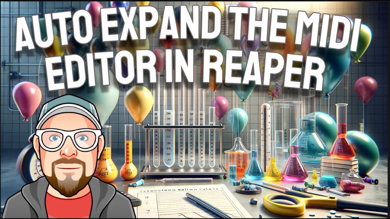 Auto Expand The MIDI Editor in REAPER