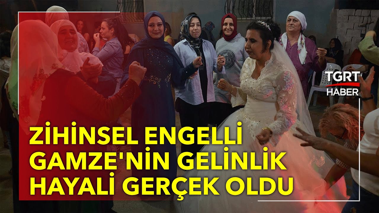 Zihinsel Engelli Gamze'nin Gelinlik Hayali Gerçek Oldu