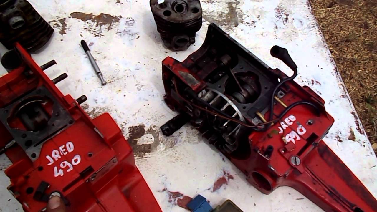 Jonsered 590 láncfűrész / chainsaw (Partner 500, Jred490, Jred 590 comparison)