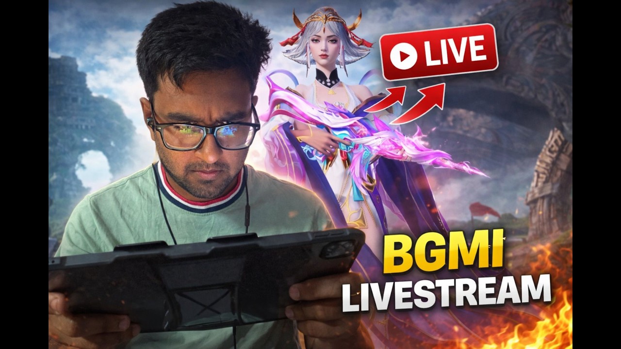 BGMI LIVE 🔴 Season End Funny Gameplay || Lets Go To 1600Subs #iqoo #iqoogaming #iqooraidnight
