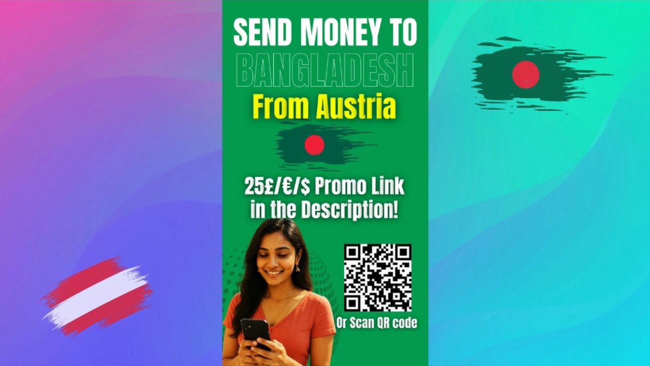 Send Money to Bangladesh from Austria 🇦🇹 | &euro;25 Bonus with NALA App 💸 (2025 Guide)