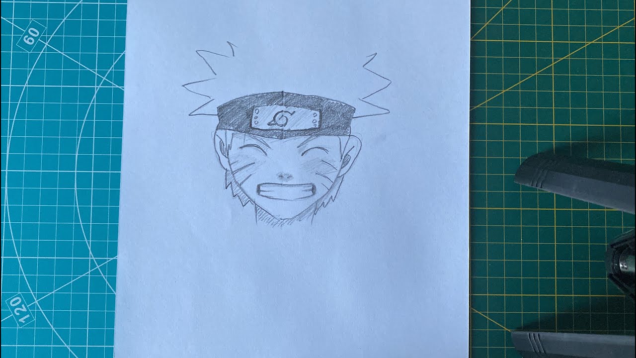 how to draw Naruto Uzumaki step by step || naruto drawing easy || How to draw anime step by step