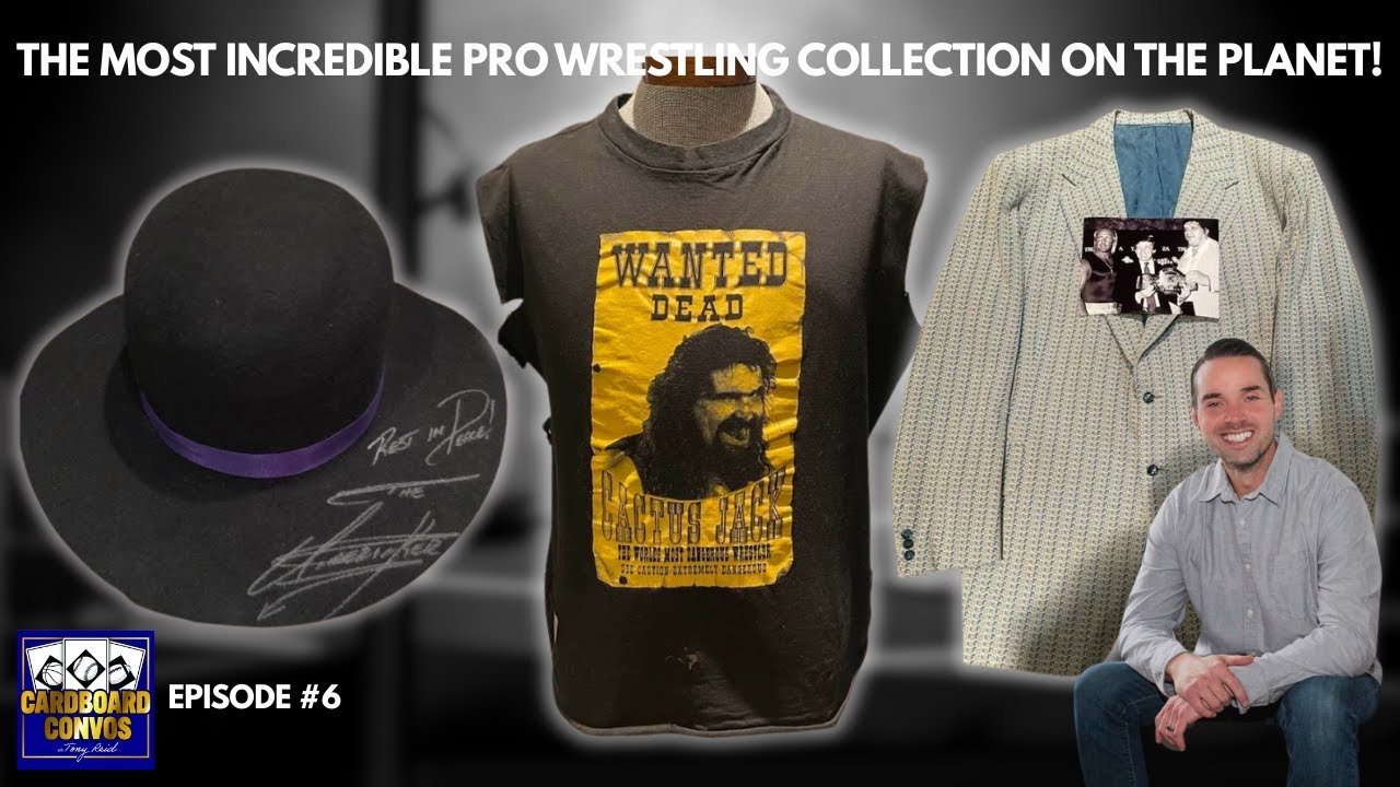 Cardboard Convos Episode #6: The Most Incredible Pro Wrestling Memorabilia Collection on the Planet!