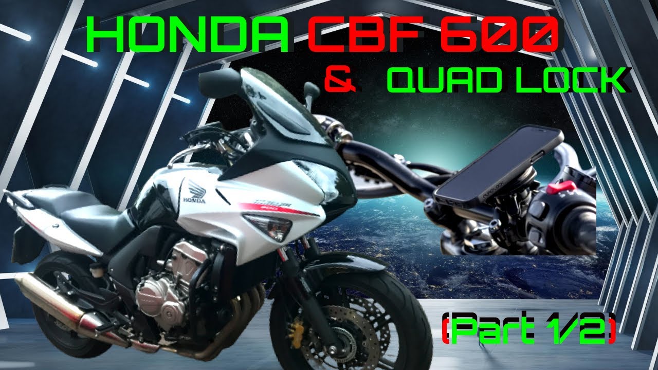 Ride the Honda CBF600 (SA) and Quad Lock bought! Drive to Louis Motorrad Bekleidung