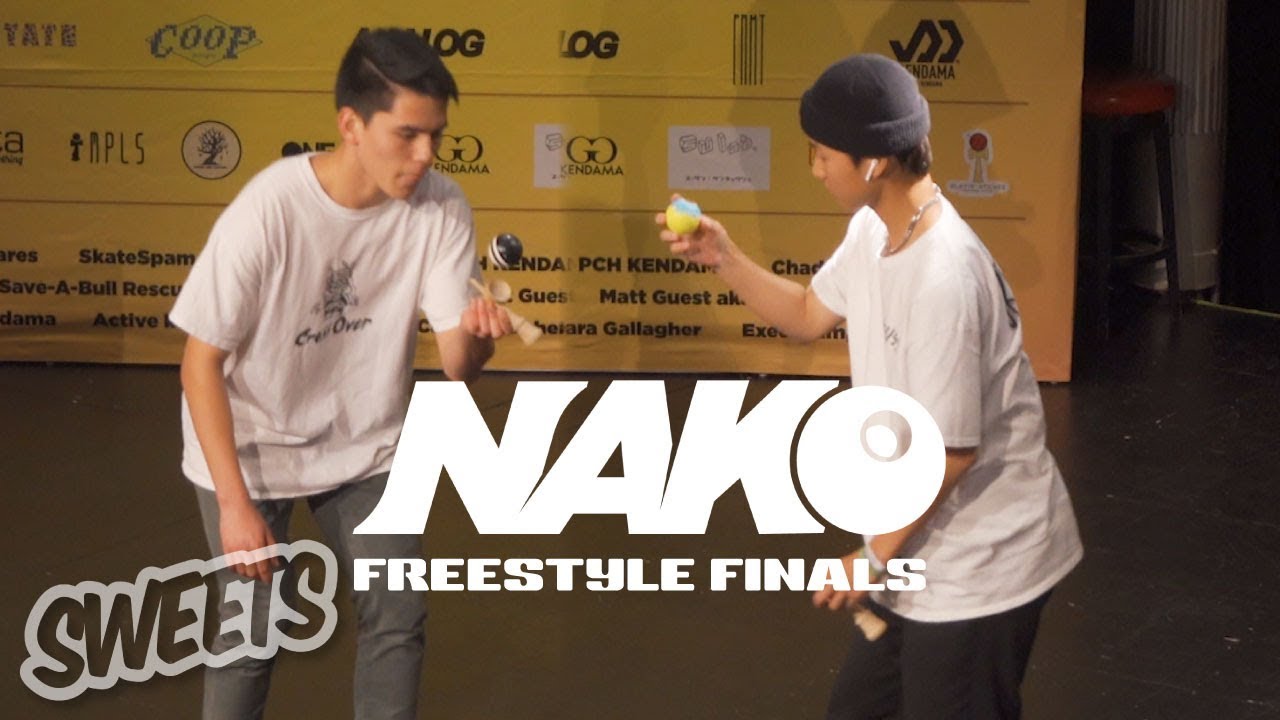 NICK GALLAGHER vs. NOBU NORI - Freestyle Kendama Finals - NAKO