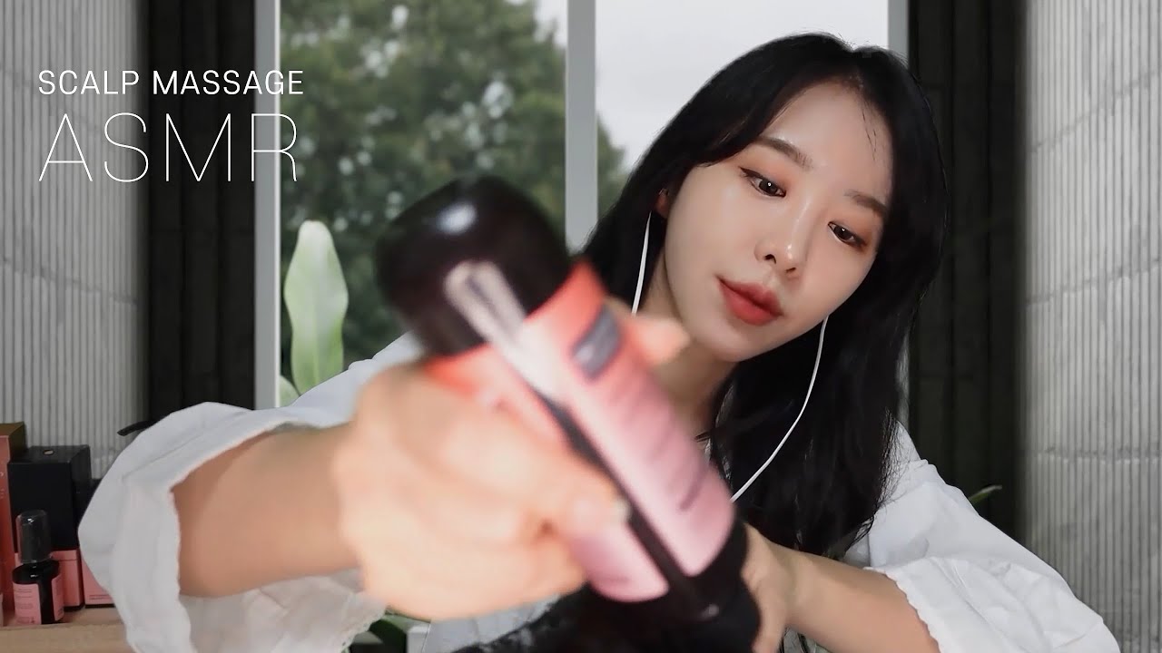 ASMR 헤어 클리닉 롤플레이💛｜샴푸,스팀,두피마사지,후시녹음(SUB) Sleep Inducing Hair Treatment