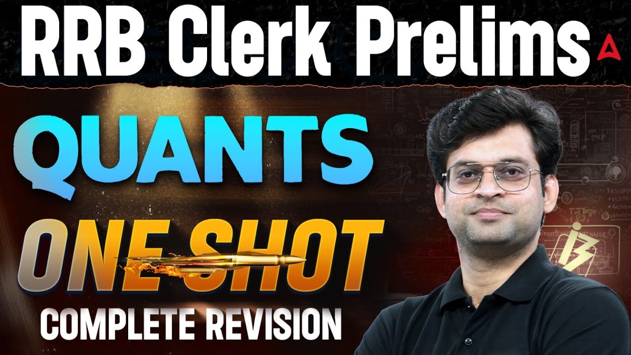 IBPS RRB Clerk Quant 2025 | Complete RRB Clerk Prelims Quant | Gramin Bank Quant By Navneet Sir