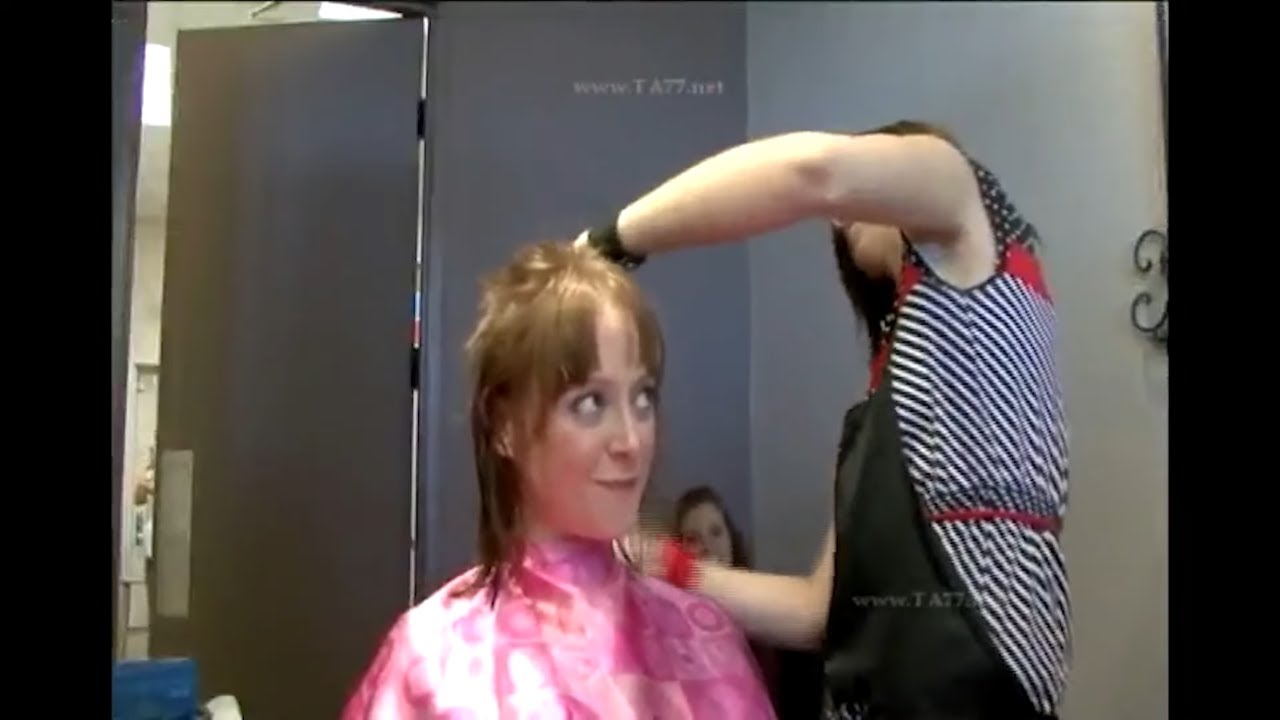 Nikki - Pt 1: Head Shave Hair Donation (TA77.net Mini)