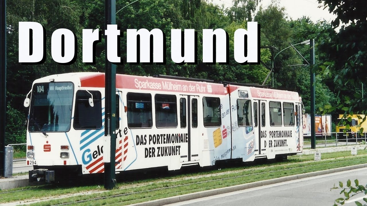 Trams in Dortmund | Straßenbahn Dortmund 2002