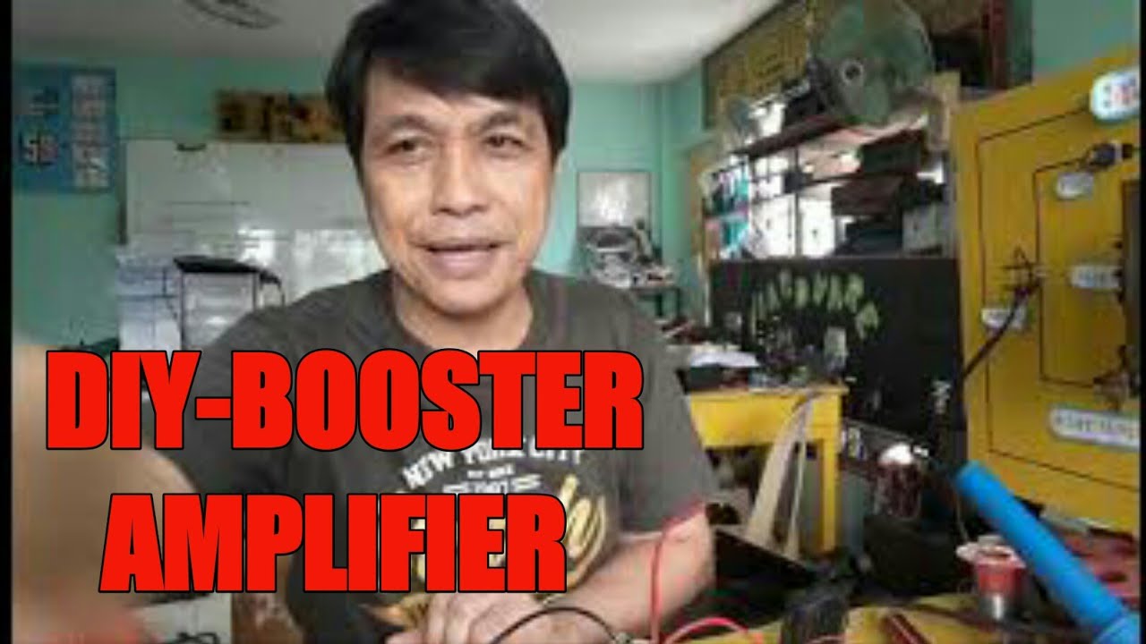 PART-5 DIY-BOOSTER AMPLIFIER (HOW TO CONNECT  INPUT AND OUTPUT TRANSFORMER)