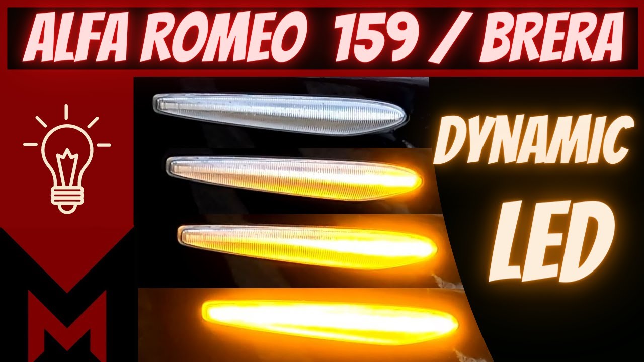 🚨 Динамическая светодиодная мигалка 🚨 - Alfa Romeo 159 и Brera 🍀 🔧 Meca Maniac 🔧