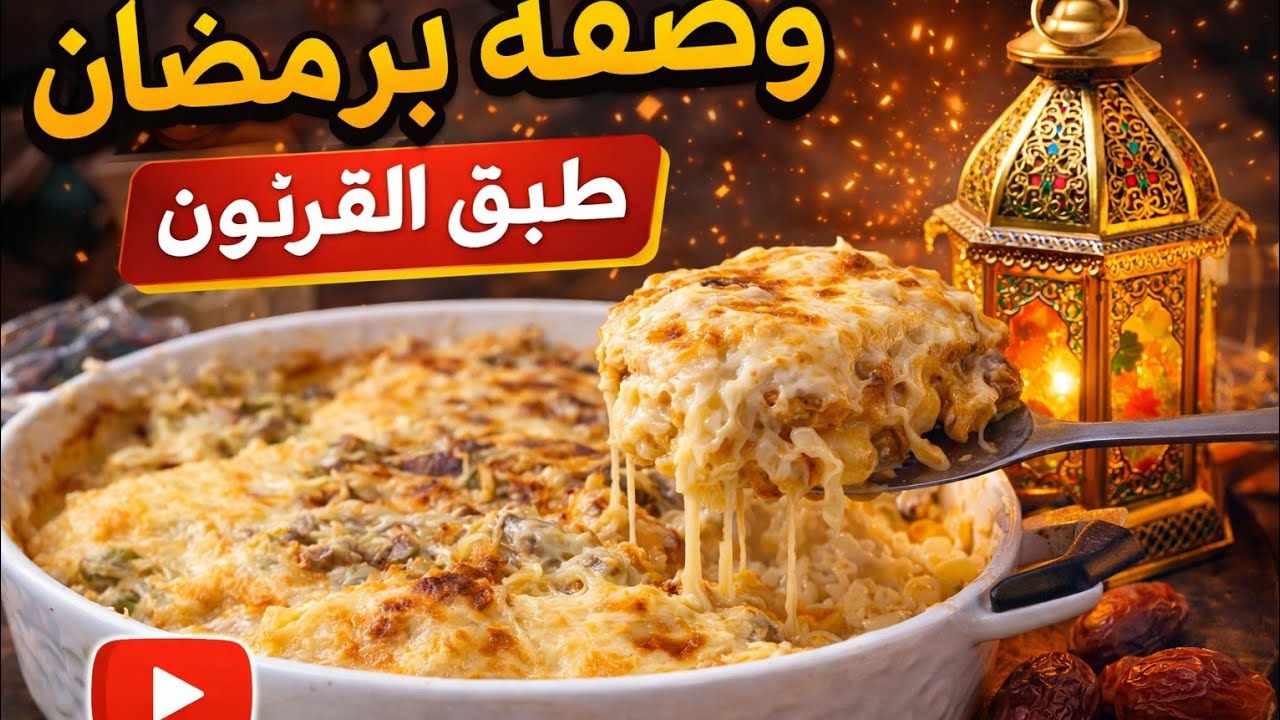 ألذ طبق القرنون في الفرن سهل ولذيذ 😍 وصفة مثالية لشهر رمضان