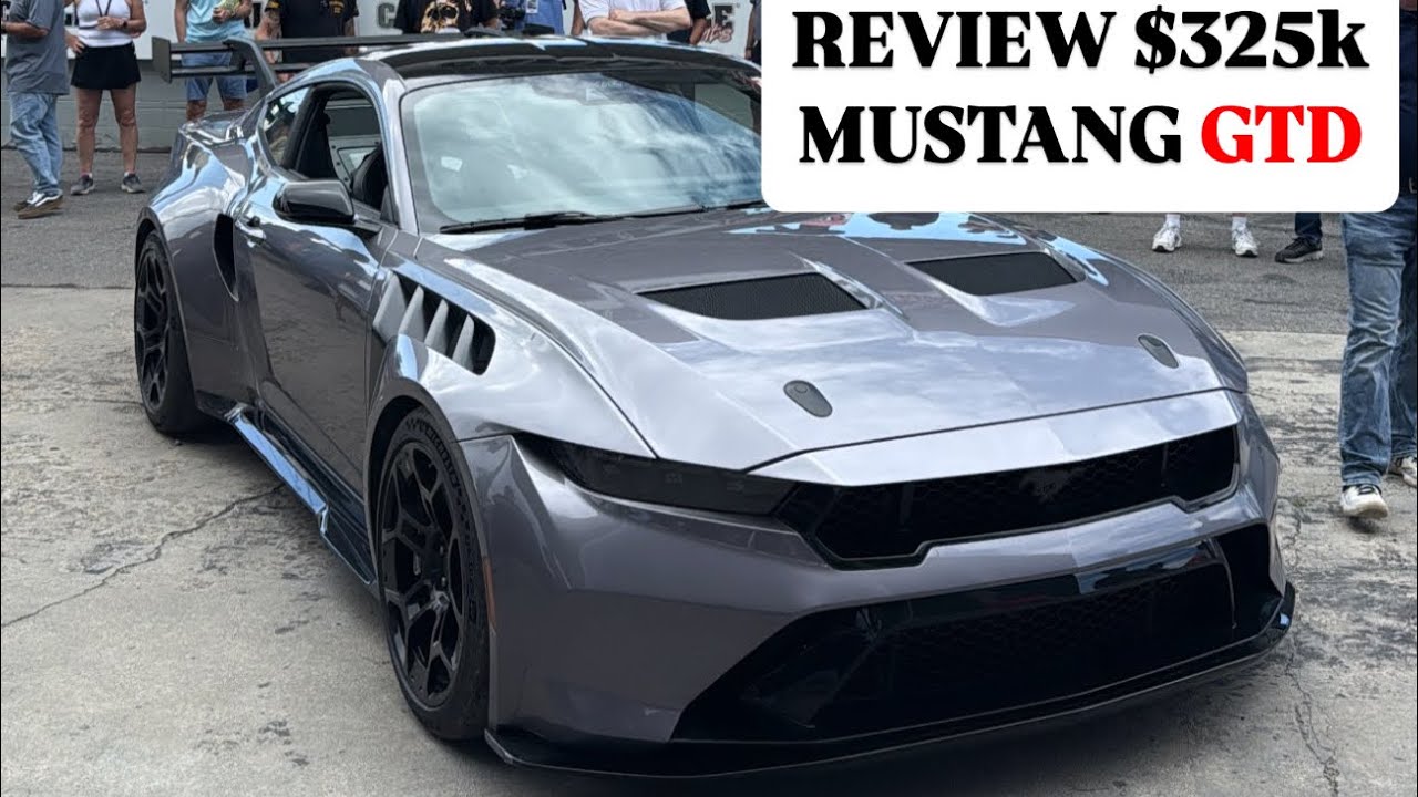 WOW! UNDER the HOOD & INSIDE $325K MUSTANG GTD SUPERCAR!