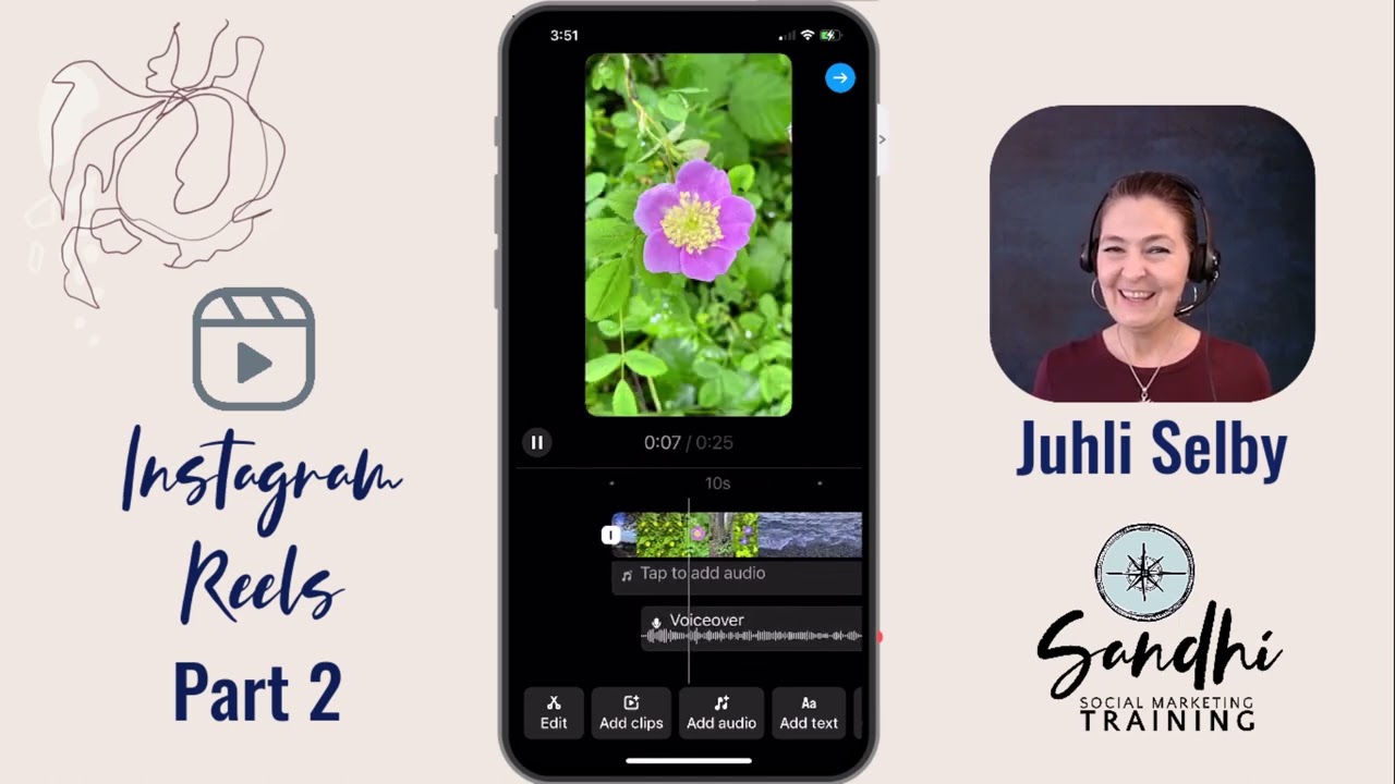How to add a voiceover & captions to your videos using Instagram Reels - 2024 Step by step tutorial