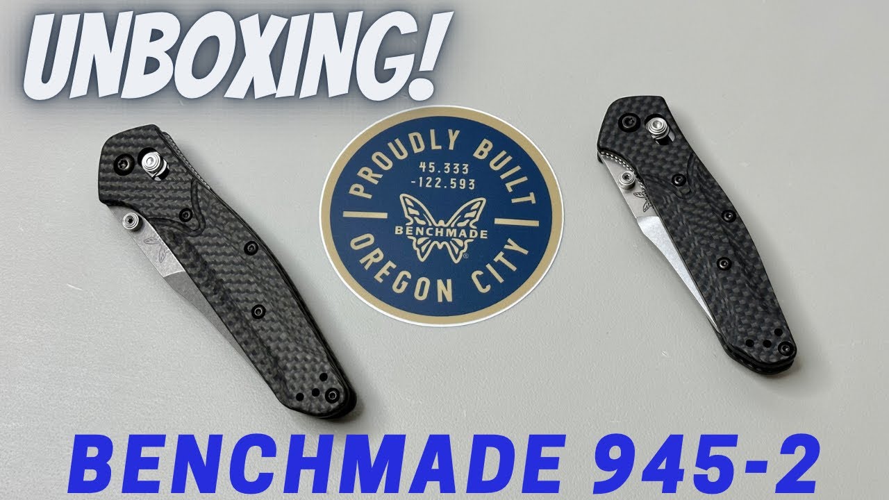 Unboxing ~ Benchmade Mini Osborne (Carbon Fiber 945-2)