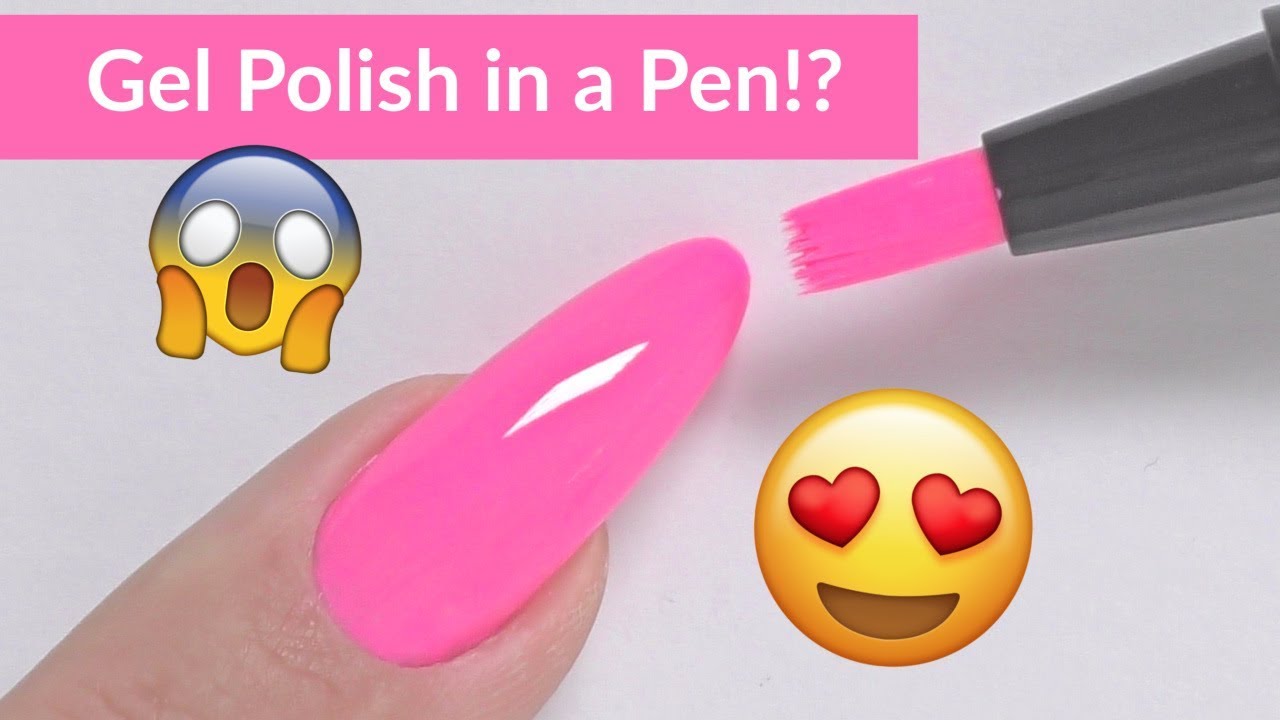 Gel Nail Polish In a Pen!? | Gel Polish Tube