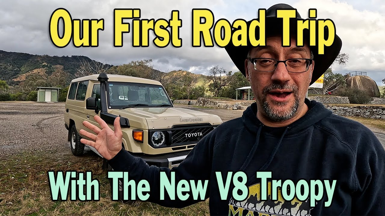 Our first road trip with the new V8 Troopy | @4xAdventures #adventure #4wd #touring