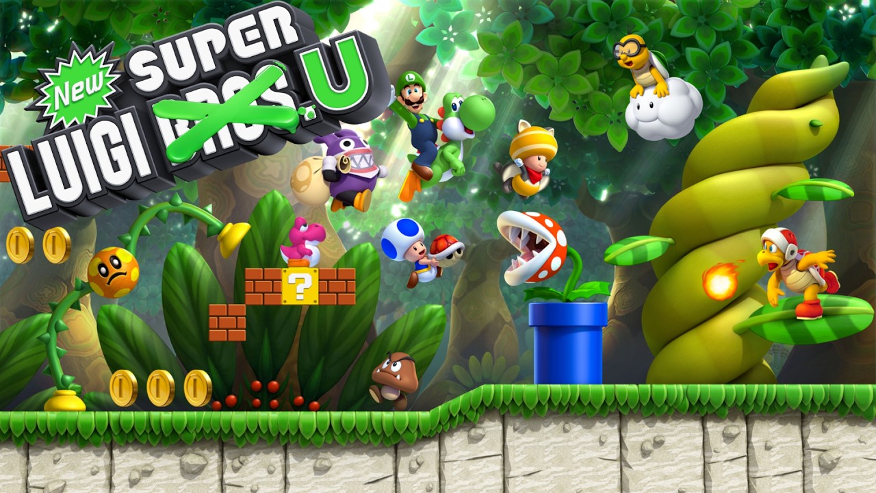СТРИМ - New Super Luigi U - На вторых ролях!