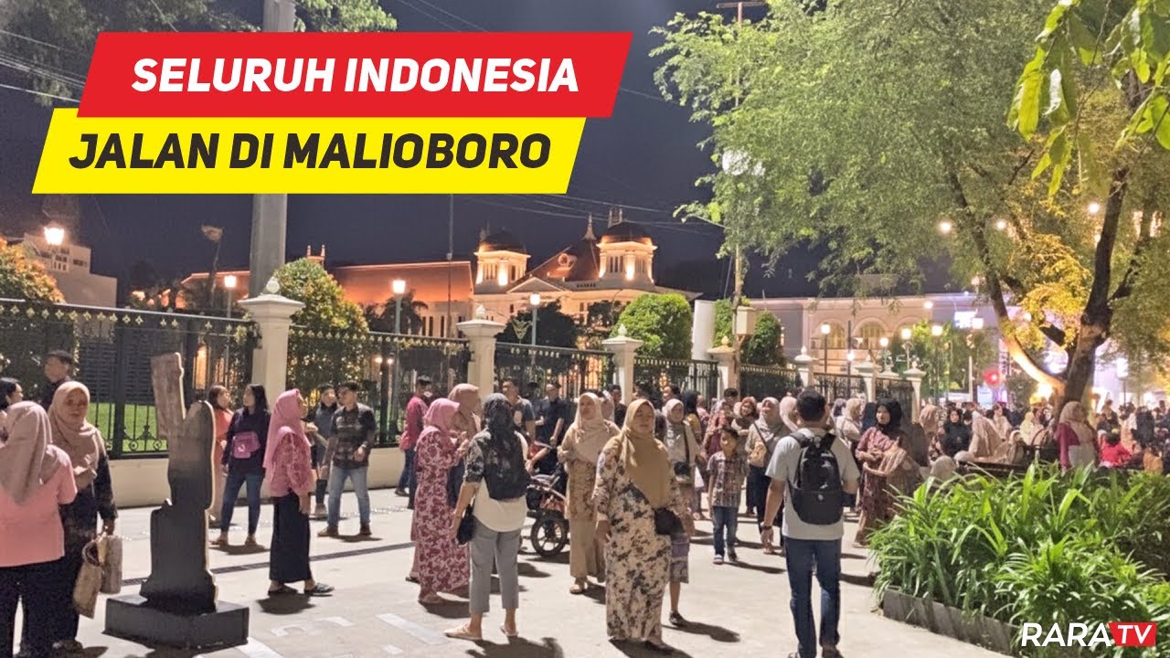 BUKAN BALI‼️9 Juta Wisatawan Serbu Jantung Kota Jogja