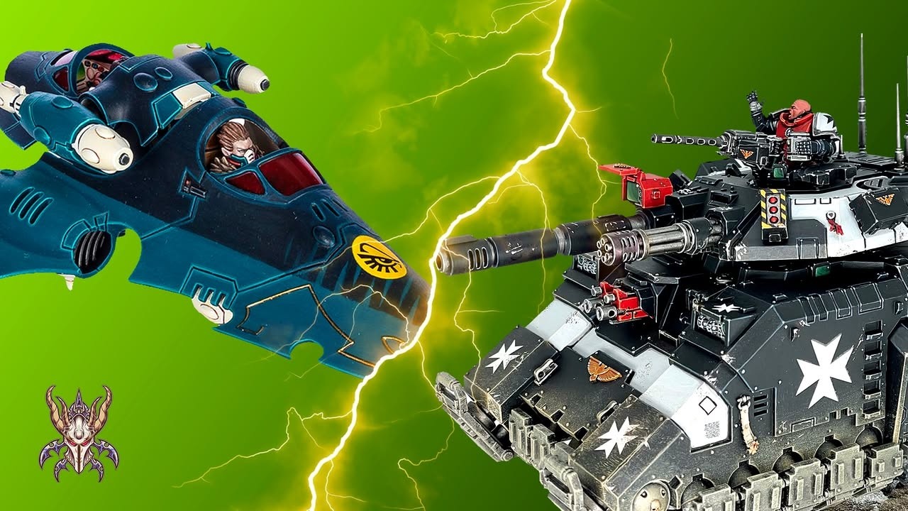 Zealous Crusaders Attack The Elf Pirates : Warhammer 40k : Matched Play Battle Report | Skaredcast