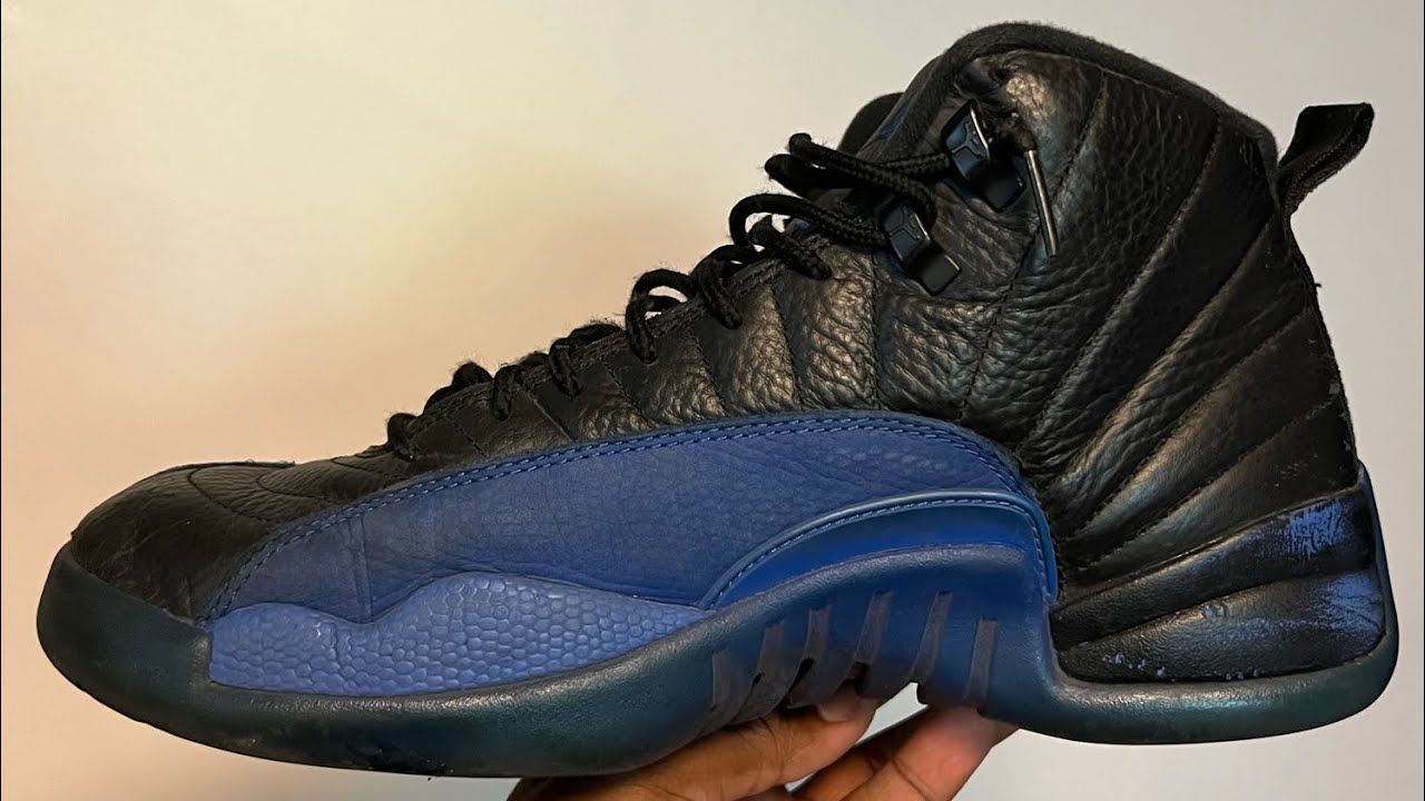 Реставрация Air Jordan 12 «Black Game Royal»