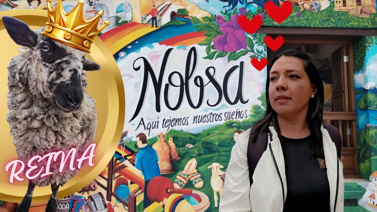 Celebrando el DIA MUNDIAL DE LA RUANA en NOBSA (Boyacá)