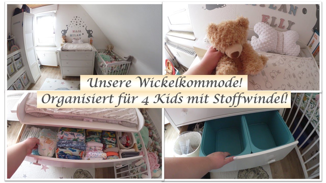 Unsere Ikea Hemnes Wickelkommode für 4 Kids! || Reborn Baby Deutsch || Little Reborn Nursery