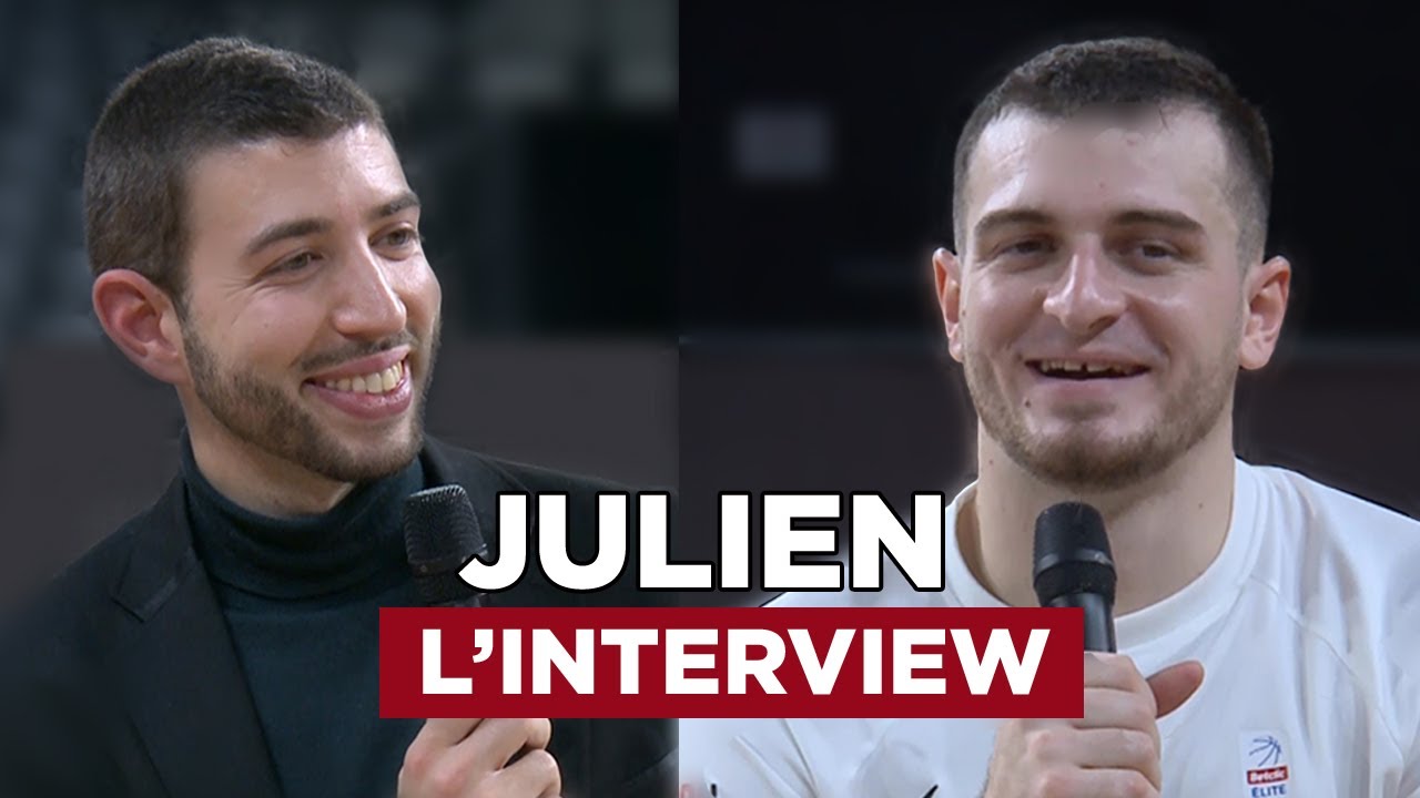 AXEL JULIEN : sa signature à Bourg, Dijon, David Holston, Laurent Legname & l'équipe de France