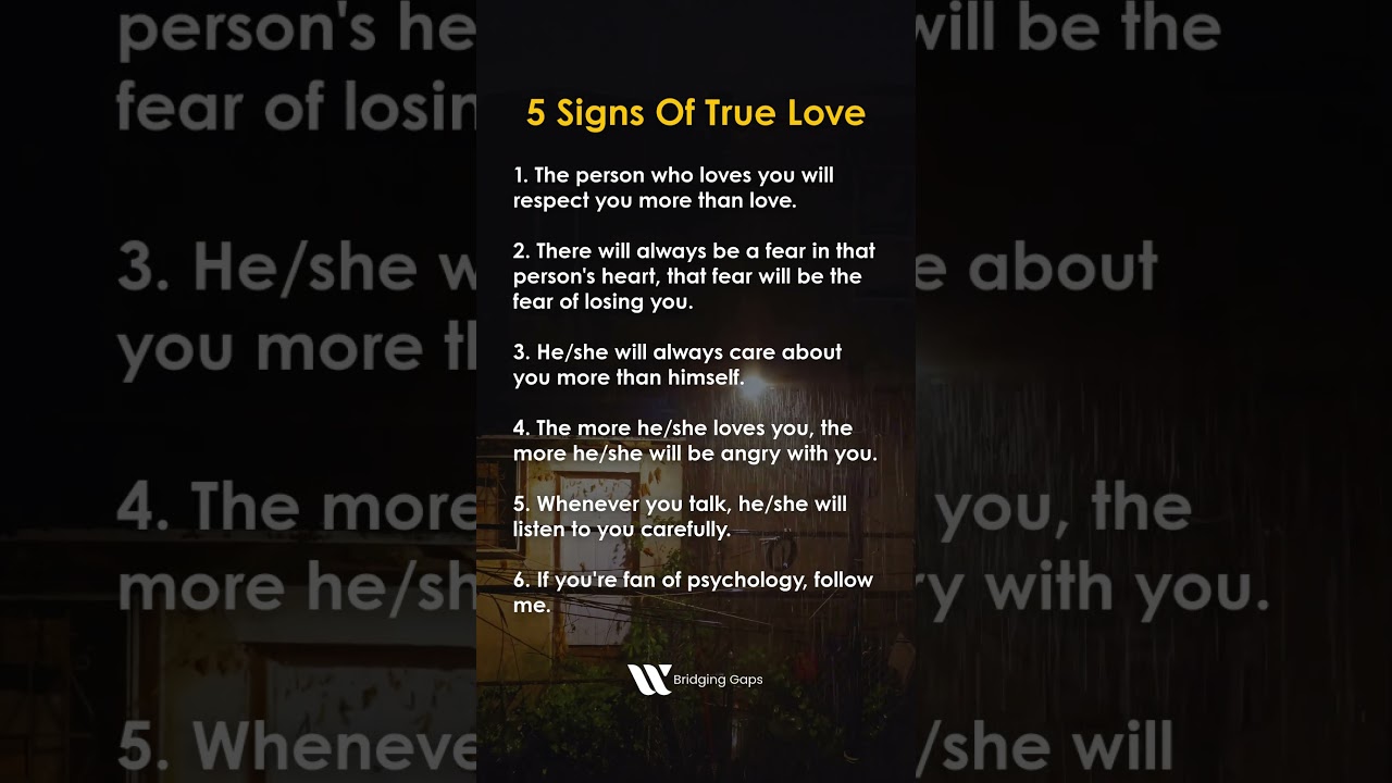 5 Signs It's True Love, Not Just Infatuation
