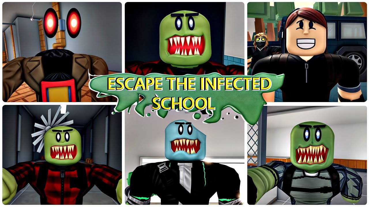 Roblox ESCAPE THE INFECTED SCHOOL (OBBY) Speedrun