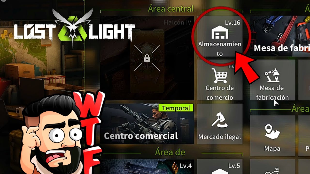 MI ALMACENAMIENTO en LOST LIGHT