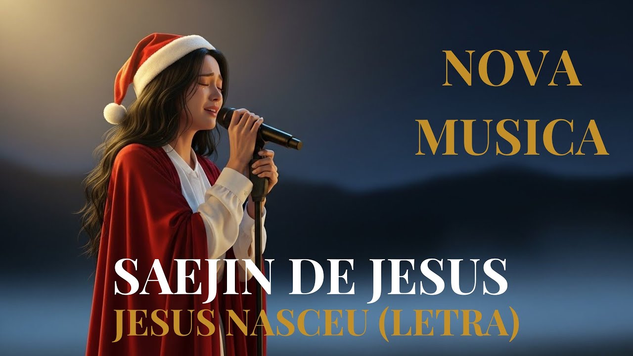 JESUS NASCEU | SAEJIN DE JESUS (LETRA OFICIAL) | MÚSICA GOSPEL DE NATAL