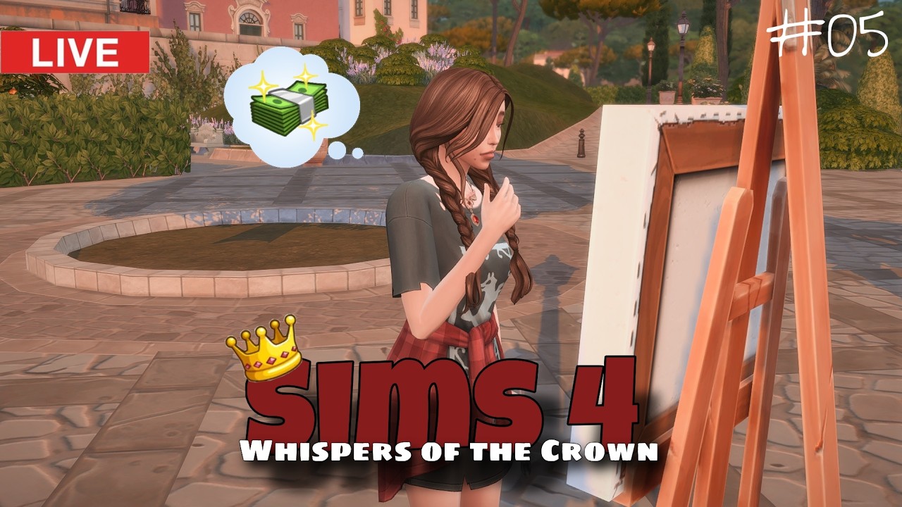 Sims 4 | Klauen macht Spaß! ... und bringt Geld! [Whispers of the Crown 05 | Live Let´s Play]