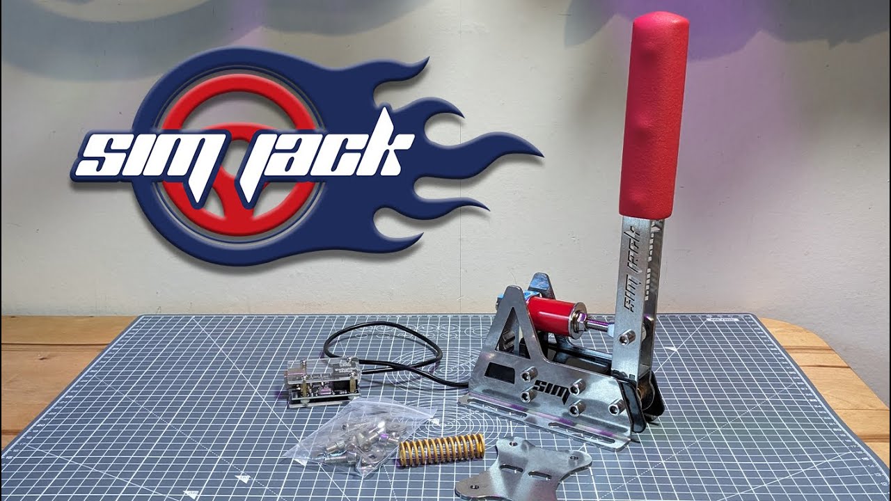 SIMJACK Handbrake HE003 [UNBOXING] Looks solid, plus a handy mounting plate!