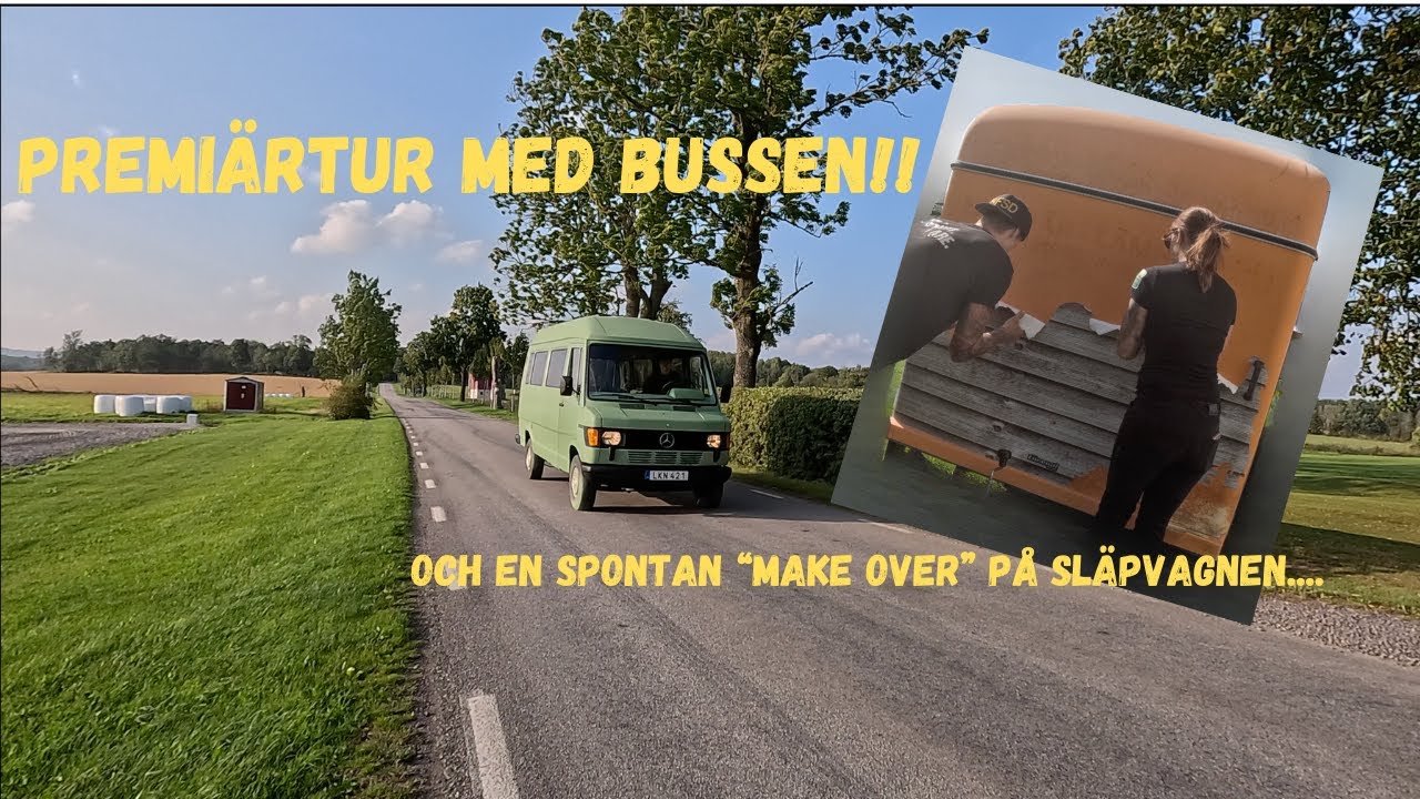 Pemiärtur med bussen!